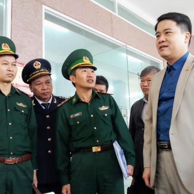 Lãnh đạo tỉnh kiểm tra công tác phòng chống dịch Covid-19 tại biên giới Nam Giang
